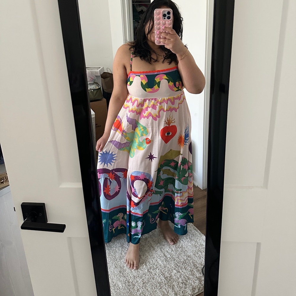 Alemais like print dress